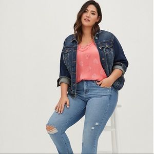 🆕 NEW w tags Cami Slip Top Lace Tank Top Cora Pink Hearts Lightening sz 4 26 28